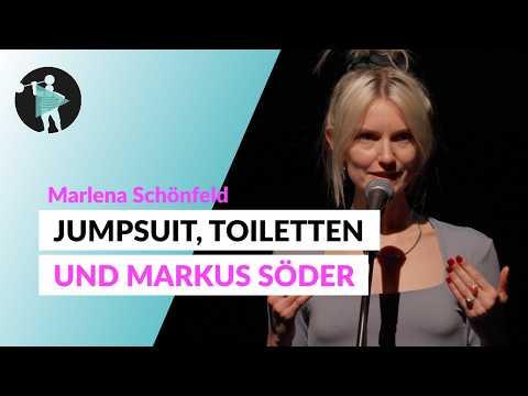 Jumpsuit, öffentliche Toilette und Markus Söder | Marlena Schönfeld | Poetry Slam