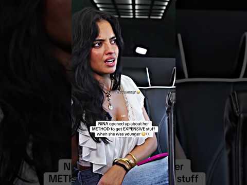 NINA opened up about her METHOD to get EXPENSIVE stuff when she was younger 😳👀