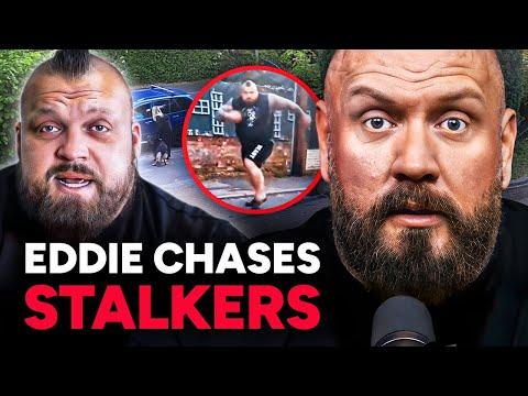 Eddie Hall CONFRONTS Stalkers in Viral Street Row!