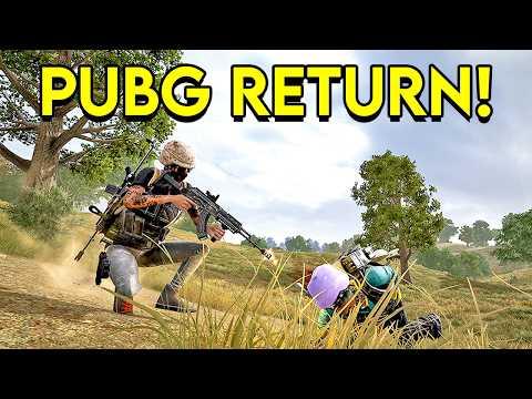 The Return of PUBG!