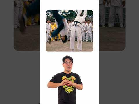 How Legit is Bruce Lee’s Somersault Kick in Enter the Dragon? #shorts