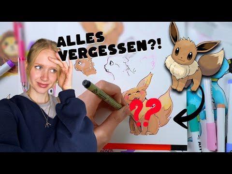 Aus Dem Gedächtnis ICONIC FIGUREN Malen?! Künstlerin Challenge