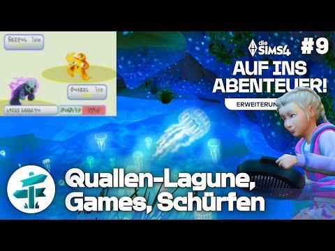 Pokémon in Sims, mit Quallen schwimmen, Kristalle-Schürfen 🏹 💚 Die Sims 4 Auf ins Abenteuer Pack #9