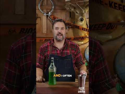 Re-Animator Cocktail: The Halloween Party Drink! #shorts