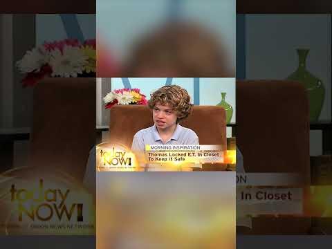 Boy Finds Own Real Life E.T.