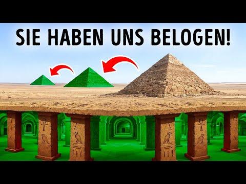 Geheime Kammern unter den Pyramiden entdeckt – Archäologen sind erstaunt