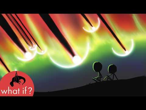 What if everything was antimatter EXCEPT Earth?