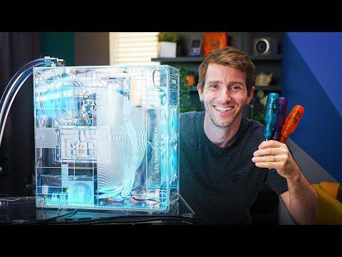 The All Transparent Gaming Setup