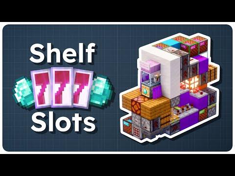 Tiny Shelf Slot Machine 🎰 | Minecraft Java 1.21.9 Redstone Tutorial (with @michael23b)