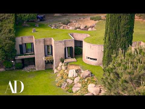 Inside a Semi-Buried Eco-Home in the Hills of Barcelona | Unique Spaces | Architectural Digest