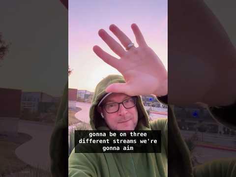 Live on 5 streams at once! Bring good questions!