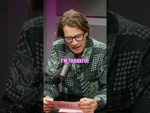 What I'm Most Thankful For #toshshow  #danieltosh