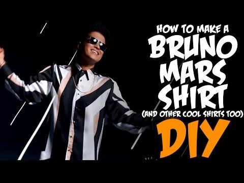 How To Make The Bruno Mars Shirt! KOA DIY