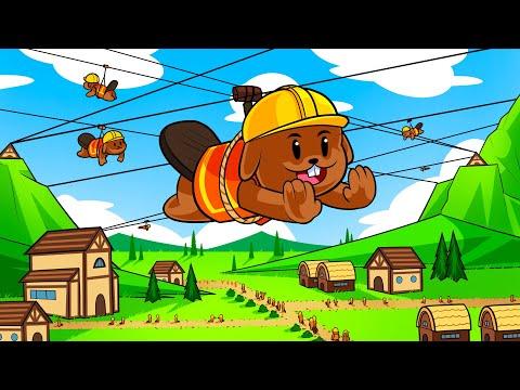 Engineering a SKYWAY to ease traffic in my beaver colony!