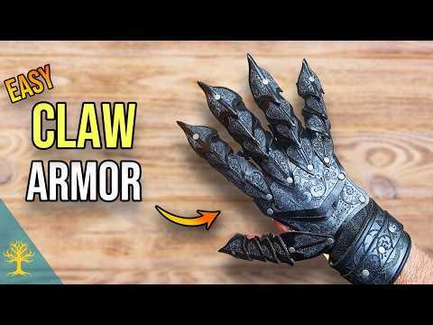 I Made Leather Gauntlets