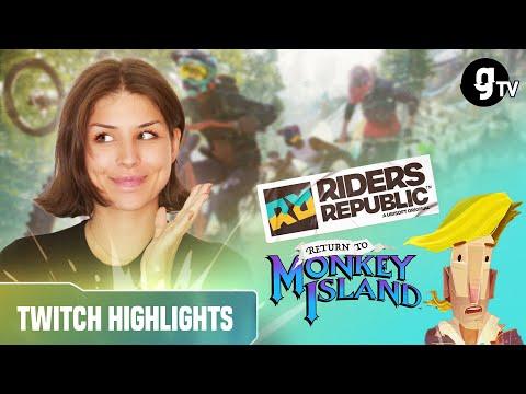 @ZoeMatthea2 spielt Return to Monkey Island & Riders Republic | TWITCH HIGHLIGHTS #19 | gTV