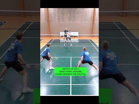 Doubles defense position