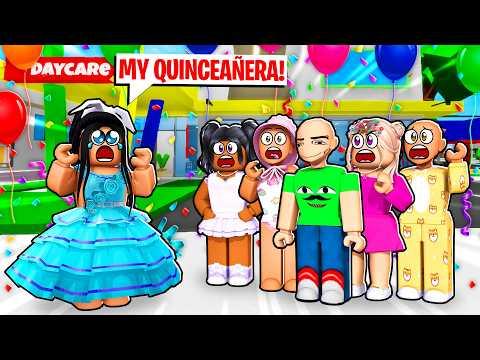 DAYCARE QUINCEANERA DISASTER!  | Roblox | Brookhaven 🏡RP