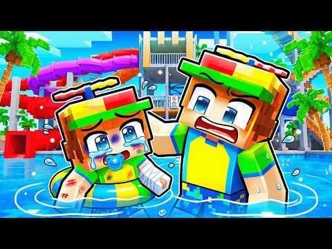 Baby Johnny Has An ACCIDENT At The WATERPARK...