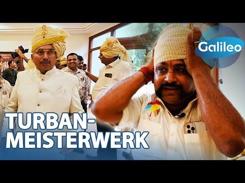 400 Turbane in einer Nacht: Indiens Turban-Meister im Einsatz