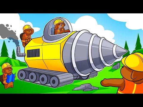 I finally start TUNNELING in Timberborn!