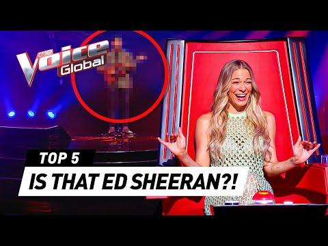 Unforgettable ED SHEERAN Covers on The Voice!