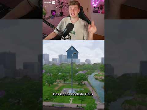 Das höchste Haus in Sims 4 😱 // Werbung 💚 #sims #sims4 #sims4build #twitch #shorts #deutsch
