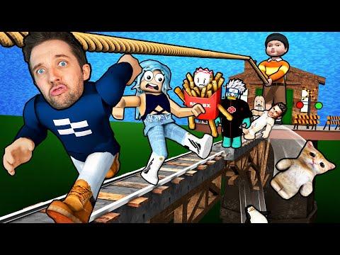 DER DÜMMSTE FLIEGT in Roblox Squid Game 3