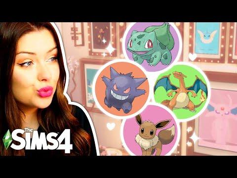 The Sims 4 But Each Room is a Different POKÉMON