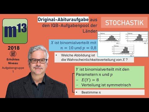 Abitur-Aufgabe: 2018 - STOCHASTIK - OHimi - erhöhtes Niveau - Aufgabengruppe 1