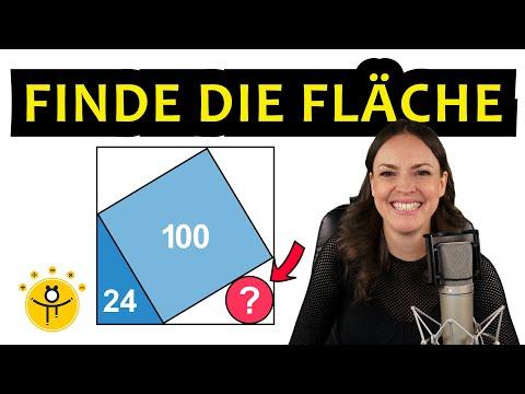 Ein Quadrat im Quadrat – Wie groß ist die Fläche des Kreises?