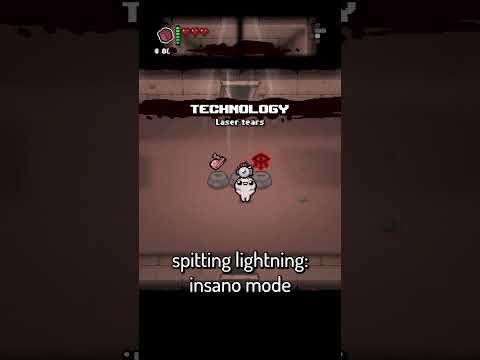 Spitting Lightning: Insano Mode #tboi #thebindingofisaac #bindingofisaac #repentance