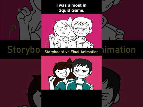 Storyboard vs Animation: I was almost in Squid Game. (shot 23)