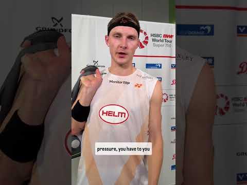 Viktor Axelsen is through to the Semifinales at the Denmark Open 2025 #badminton