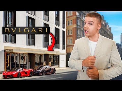 Ich übernachte im luxuriösesten Hotel Londons!? (Bvlgari London)