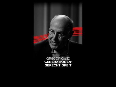 Gregor Gysi zur Generationengerechtigkeit