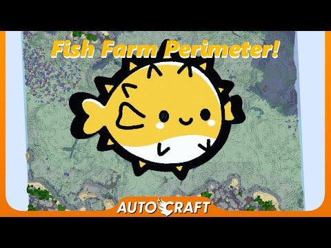 Fast Fish Farm Perimeter! (AutoCraft ep.120)