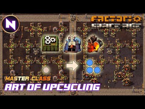 THE ART OF UPCYCLING: How to Get RARE QUALITY Easily | Factorio Space Age MASTER CLASS