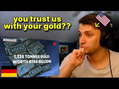 American reacts to Germany Threatening to Take back its Gold Reserves stored in America