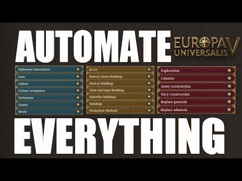 Playing EU5 by not playing EU5