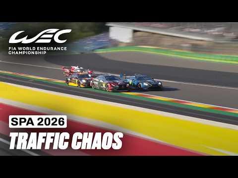 Traffic CHAOS Erupts Between Hypercars and LMGT3 | TotalEnergies 6 Hours of Spa 2026 | FIA WEC