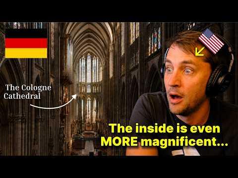American reacts to The Engineering of the Cologne Cathedral