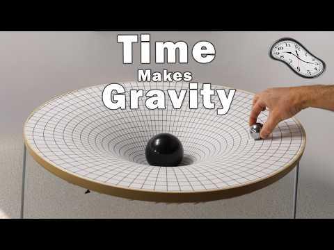 How Does Bent Time Make Gravity?