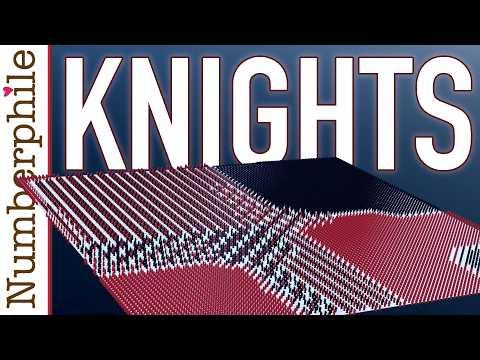 Red & Black Knights (extraordinary result) - Numberphile