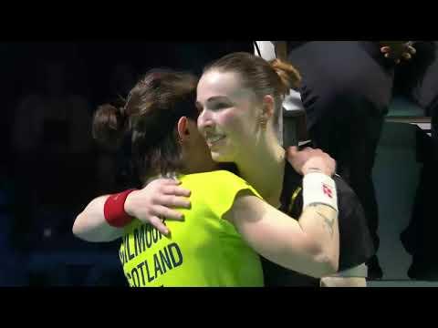 Match point - Line Højmark Kjaersfeldt vs Kirsty Gilmour - WS, Final - European Championships 2026