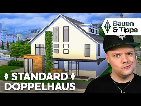 Grundriss bauen 🏠🏠 Standard Doppelhaus in Die Sims 4 💚 Let's Build #1 (deutsch)