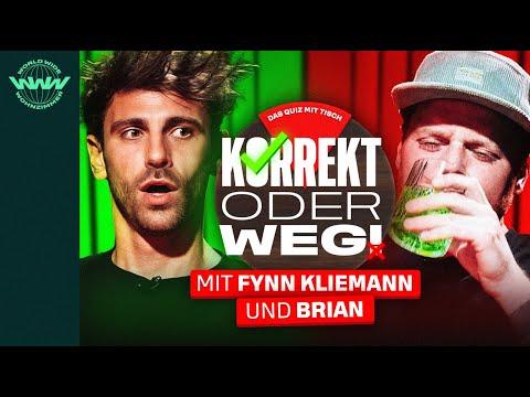 KORREKT oder WEG! (mit Fynn Kliemann und Brian)