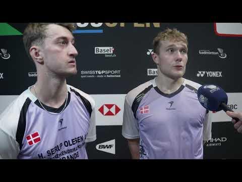 “Very satisfied” Lundgaard/Vestergaard reaches Swiss Open semifinal