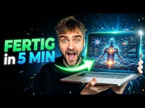 Der beste KI-Website-Baukasten: JEDE Webseite in 5min erstellen!