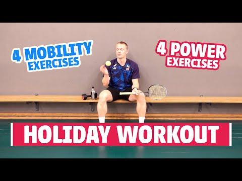 Holiday Badminton Workout: Stay Fit & Game-Ready!